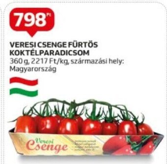Auchan Veresi csenge fürtös koktélparadicsom 360 g ajánlat