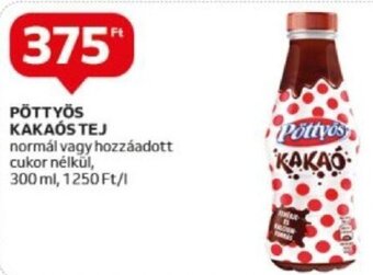Auchan Pöttyös Kakaós tej 300 ml ajánlat