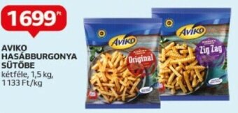 Auchan Aviko Hasábburgonya sütőbe 1,5 kg ajánlat