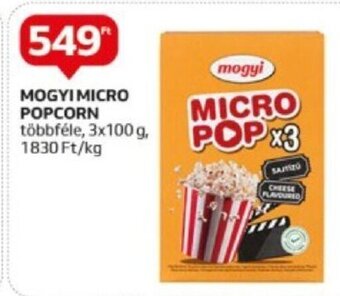 Auchan Mogyi Micro popcorn 3 x 100 g ajánlat