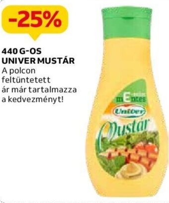 440 g-os Univer mustár