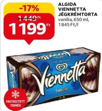Auchan Algida Viennetta jégkrémtorta 650 ml ajánlat