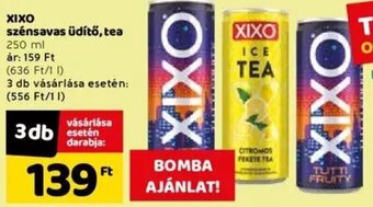 Spar Xixo Szénsavas üdítő, tea 250 ml ajánlat