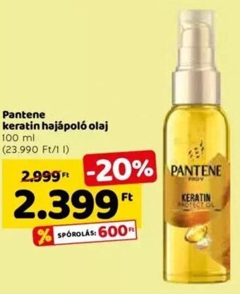 Pantene Keratin hajápoló olaj 100 ml