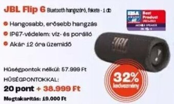 Spar Jbl Flip 6 1 db ajánlat
