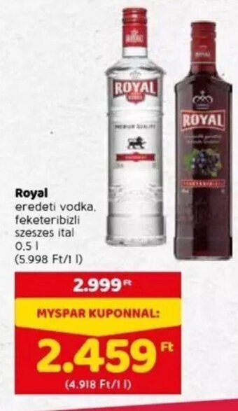Spar Royal 0,5 l ajánlat