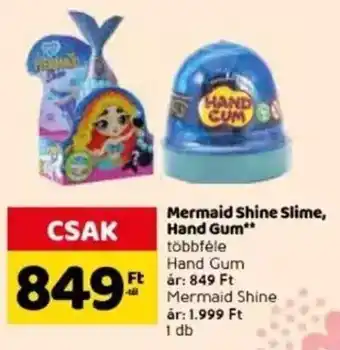 Spar Mermaid Shine Slime, Hand Gum 1 db ajánlat