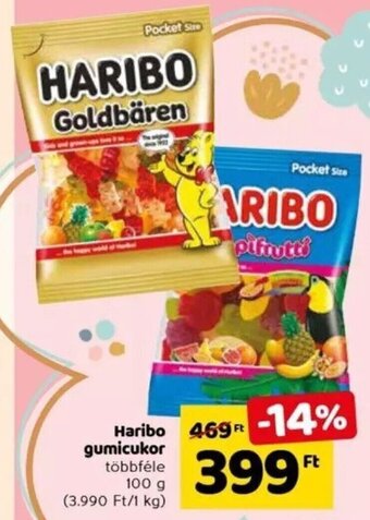 Spar Haribo Gumicukor 100 g ajánlat