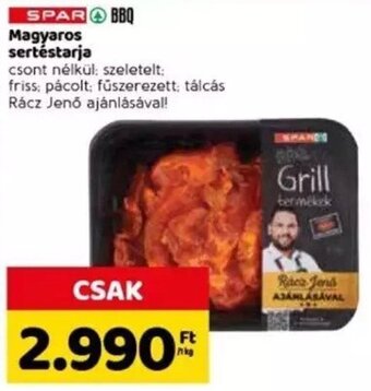 Spar Spar Magyaros sertéstarja 1 kg ajánlat