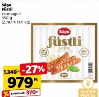 Spar Sága Füstli 350 g ajánlat