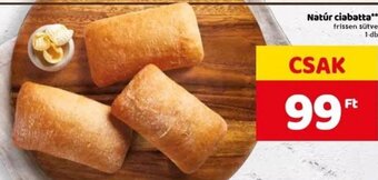 Spar Natúr ciabatta 1 db ajánlat