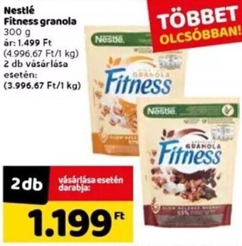 Spar Nestlé Fitness granola 300 g ajánlat