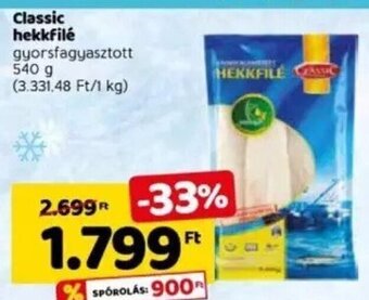 Spar Classic hekkfilé 540 g ajánlat