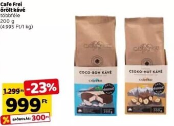 Spar Cafe Frei őrölt kávé 200 g ajánlat