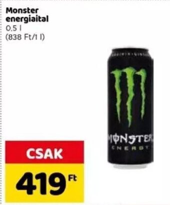 Spar Monster energiaital 0,5 l ajánlat