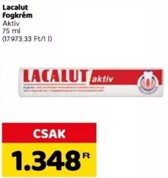 Lacalut fogkrém 75 ml