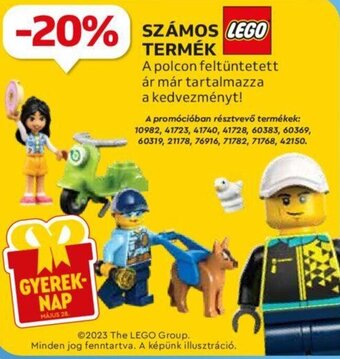 Auchan Számos Lego termék ajánlat