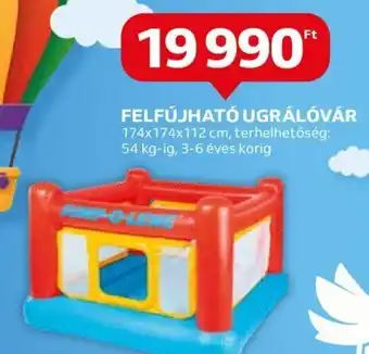 Auchan Felfújható ugrálóvár 1 db ajánlat