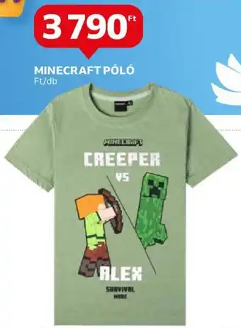 Minecraft póló 1 db