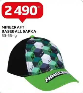 Auchan Minecraft baseball sapka 1 db ajánlat