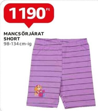 Mancs őrjárat short 1 db