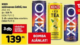 Spar Xixo Szénsavas üdítő, tea 250 ml ajánlat