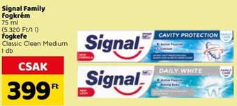Spar Signal Family fogkrém 75 ml ajánlat