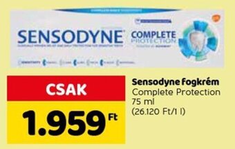 Spar Sensodyne fogkrém 75 ml ajánlat