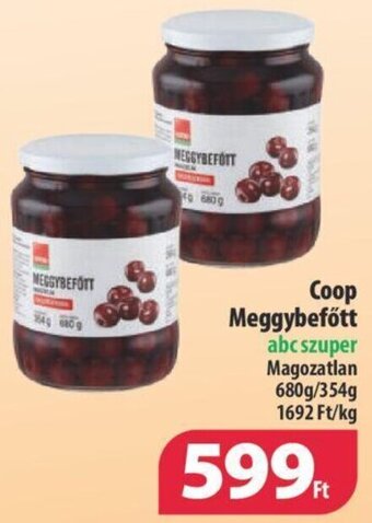 Coop Meggybefőtt 680 / 354 g