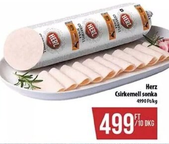 Coop Herz Csirkemell sonka 10 dkg ajánlat