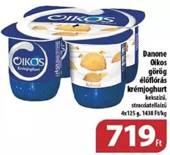 Danone Oikos görög élőflórás krémjoghurt 4 x 125 g