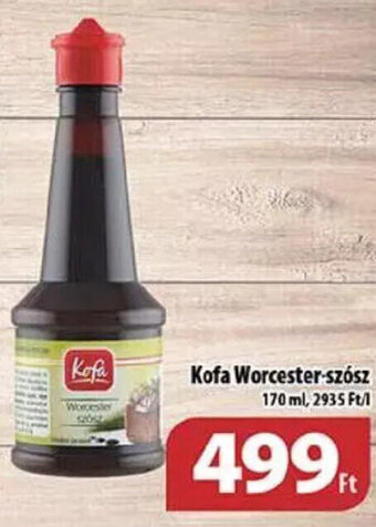 Kofa Worcester-szósz 170 ml