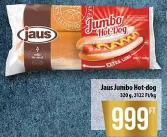 Coop Jaus Jumbo Hot-dog 320 g ajánlat