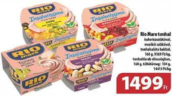 Coop Rio Mare Tonhal 104 / 160 g ajánlat