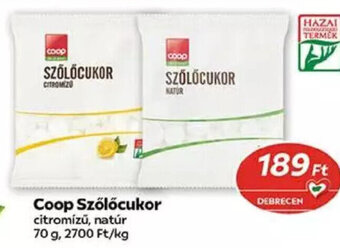 Coop Coop Szőlőcukor 70 g ajánlat
