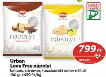 Urban Love Free nápolyi 180 g