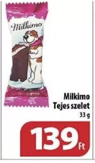 Coop Milkimo Tejes szelet 33 g ajánlat