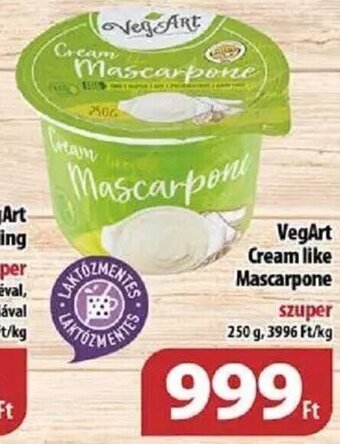 Coop VegArt Cream like Mascarpone 250 g ajánlat