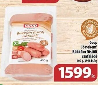 Coop Coop Coop Jó nekem! Bükkfán füstölt szafaládé 400 g ajánlat