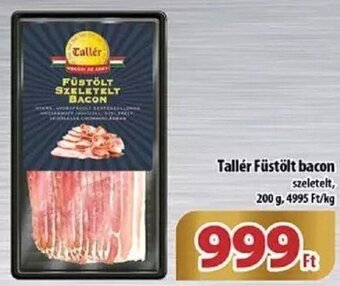 Coop Tallér Füstölt bacon 200 g ajánlat