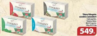 Coop Tihany Válogatás szendvics camembert 120 g ajánlat