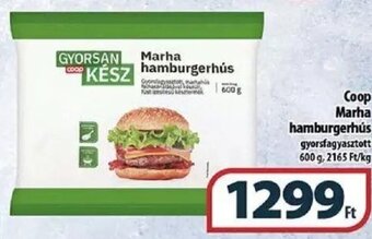 Coop Coop Marha hamburgerhús 600 g ajánlat