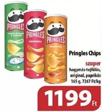 Coop Pringles Chips 165 g ajánlat