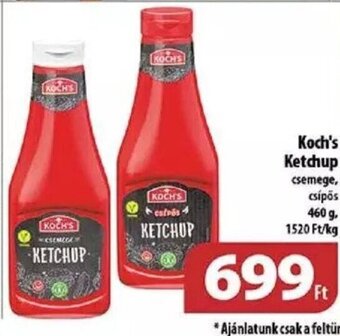 Coop Koch's Ketchup 460 g ajánlat