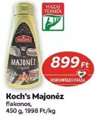 Coop Koch's Majonéz 450 g ajánlat