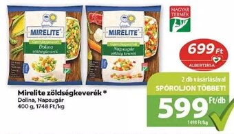 Coop Mirelite zöldségkeverék 400 g ajánlat