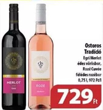 Coop Ostoros Tradíció 0,75 l ajánlat
