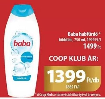 Coop Baba habfürdő 750 ml ajánlat