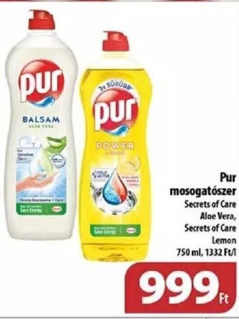 Pur mosogatószer 750 ml