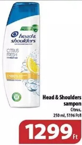 Coop Head & Shoulders Sampon 250 ml ajánlat